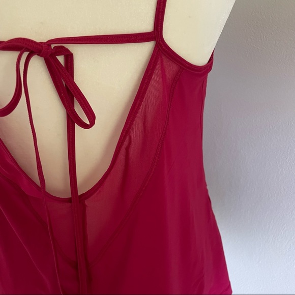 Lululemon Final Count Tank Ruby Red Size 6 - Picture 8 of 10
